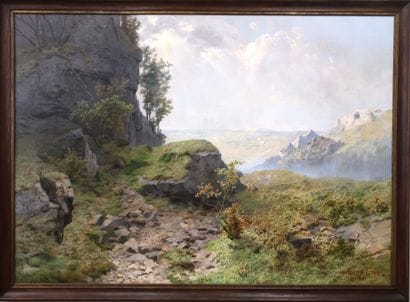 Achille GROS (Epeugney, 1851 - Dole (?),...