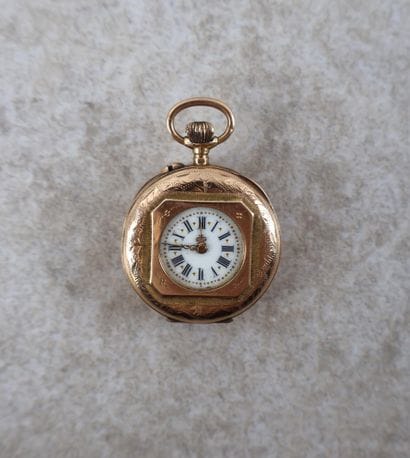 Montre de gousset dite « demi-savonnette...