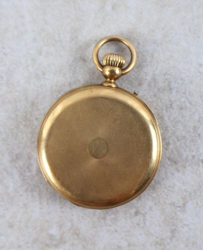 Ensemble de quatre montres à gousset en or...