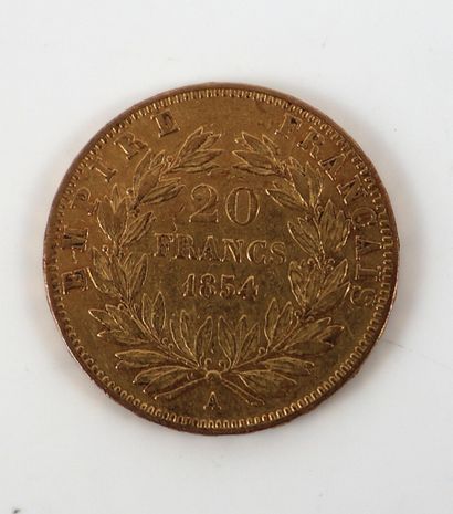 PAS DE LIVE SUR CE LOT
Une pièce de 20 francs...