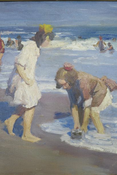 Youri BALIKOV (né en 1924)
Deux fillettes...