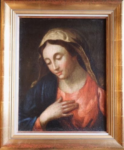 Ecole du XVIIIe siècle
Vierge
Huile sur toile...
