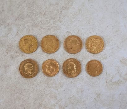 PAS DE LIVE SUR CE LOT
Lot de 8 pièces en...