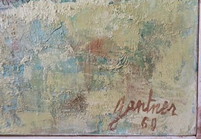 Bernard GANTNER (Belfort, 1928-2018)
Le Territoire...