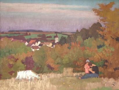 Jules-Emile ZINGG (Montbéliard, 1882- Paris,...
