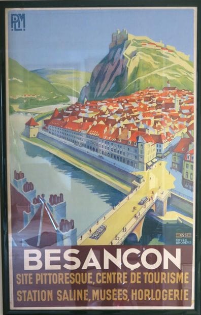BRODERS Roger (1883-1953). PLM / Besançon....