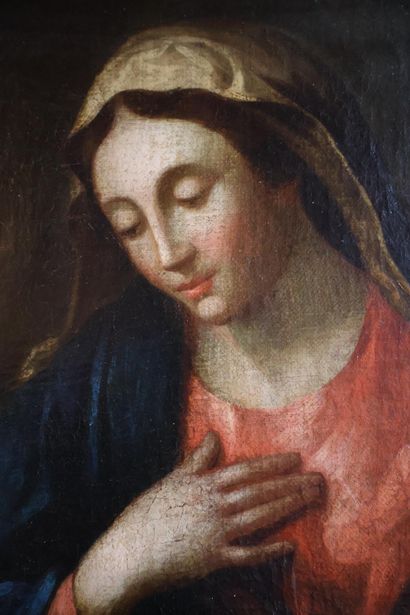 Ecole du XVIIIe siècle
Vierge
Huile sur toile...