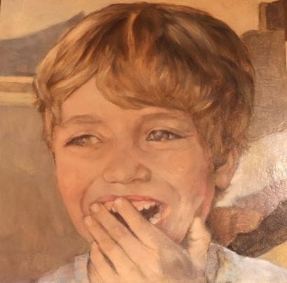 Ecole contemporaine, Thierry Marquis 
L'enfant...