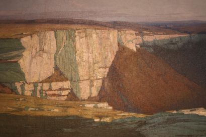 Lucien PILLOT (Vesoul, 1882-1973)
La vallée...