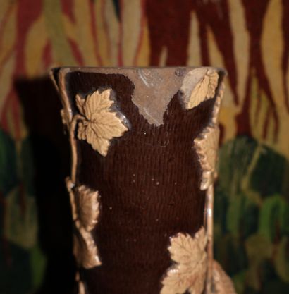 In the style of Boch Keramis
Pair of brown...