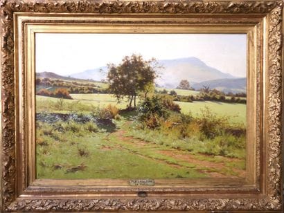 Léon BOUDOT (Besançon, 1851-1930)
Plateau...