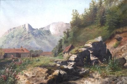 Achille GROS (Epeugney, 1851 - Dole (?),...
