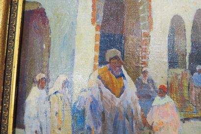 Hammad JABRAN (1917-1993)
Rune animée à Casablanca...