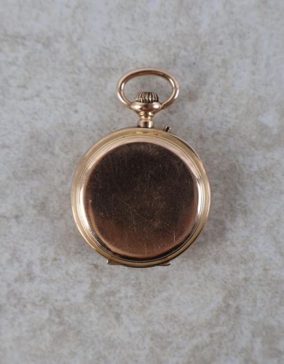 Montre de gousset en or jaune 18K (750/1000),...