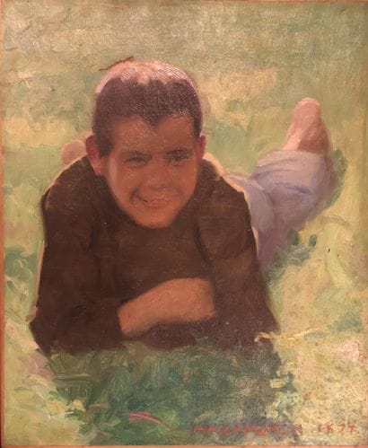Attribué à Robert Lea MAC CAMERON (1866-1912)
Jeune...