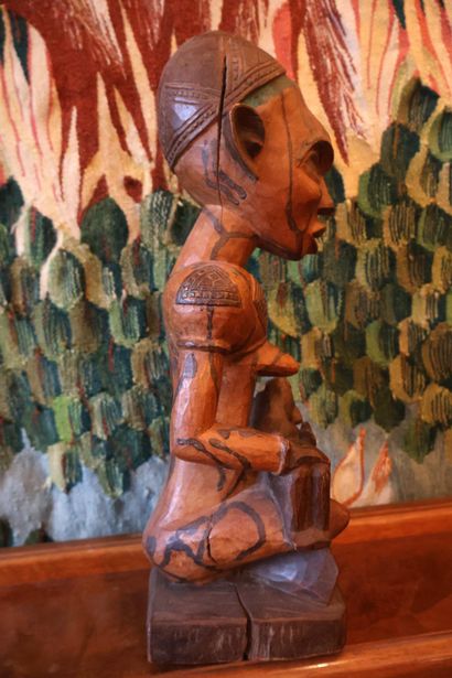 Kongo Maternity, Congo, 20th century
Carved...