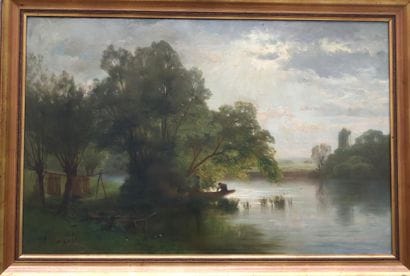 Antonin FANART (Besançon, 1831-1903)
Le départ...