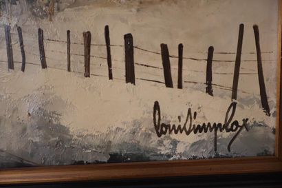 Louis SIMPLOT (1913-1983)
Fermes comtoises...