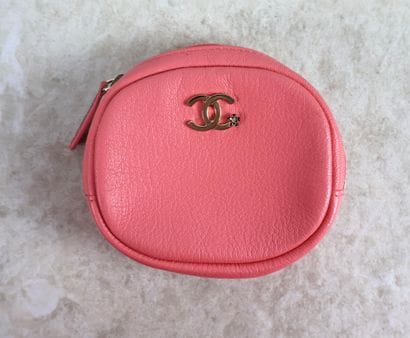 CHANEL Made in Italy
Porte-monnaie rond en...