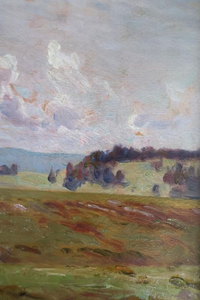 Emile ISENBART (Besançon 1846-1921)
Champs...