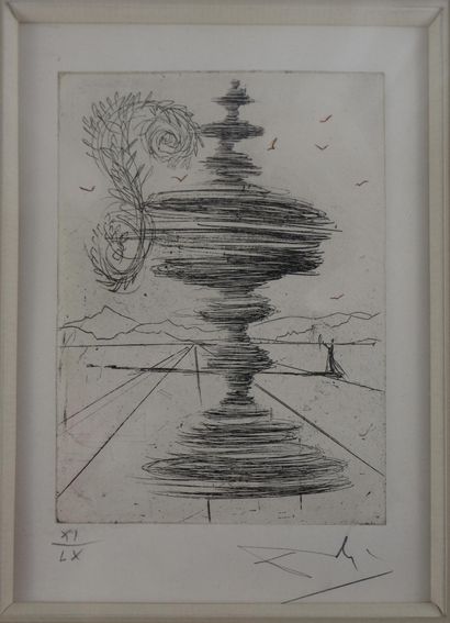 Salvador DALI (1904-1989)
Fontaine (1966)...