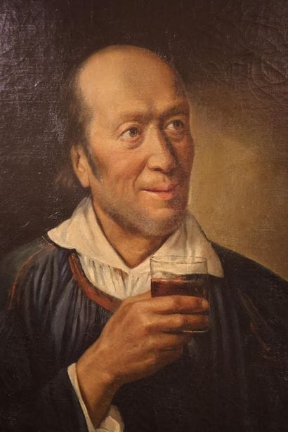 Ecole française vers 1820
Portrait d'homme...