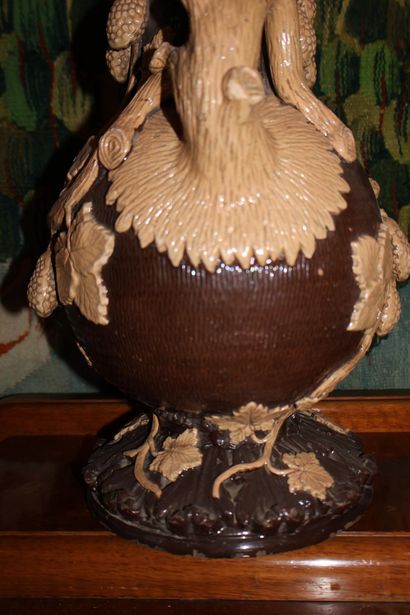 In the style of Boch Keramis
Pair of brown...