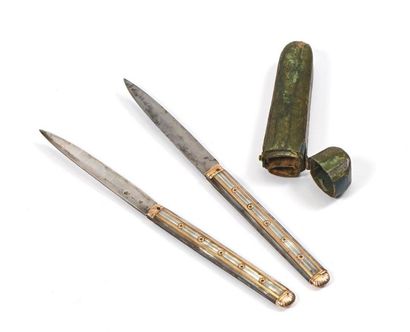 France, fin XVIIIe (Louis XVI).
Petit nécessaire...
