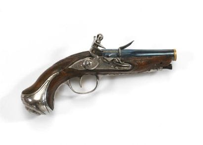 France, milieu XVIIIe.
Petit pistolet de...