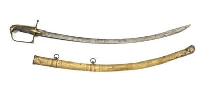 France, Consulat et 1er Empire (1799-1814).
Sabre...