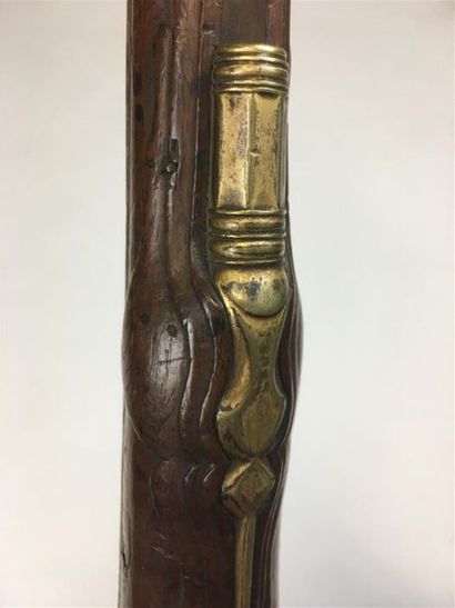 Étranger, 1ère moitié XVIIIe.
Long pistolet...