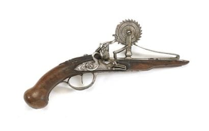 France, milieu XVIIIe.
Pistolet éprouvette...