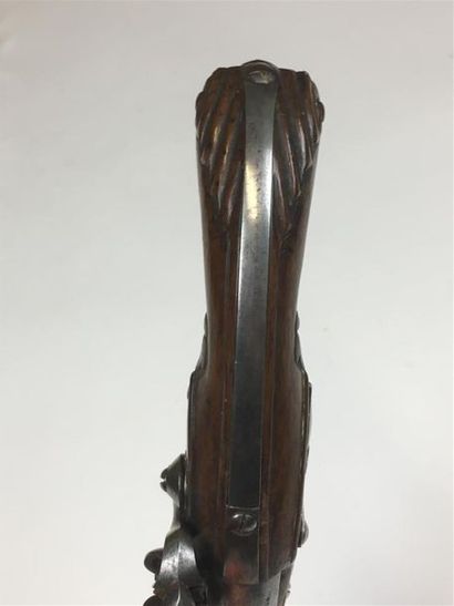 France, Milieu-fin XVIIIe.
Pistolet de tir...