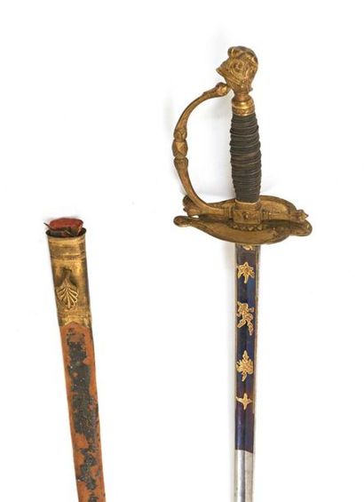 France, Consulat (1799-1802).
Épée d'Officier...