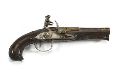 France, milieu-fin XVIIIe.
Pistolet de tir...
