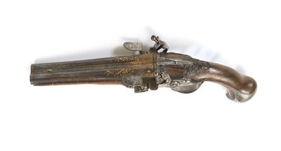 France, milieu XVIIIe.
Superbe pistolet à...