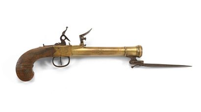 Grande-Bretagne, fin XVIIIe.
Fort pistolet...