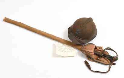 France, 1ère GM (1914-18).
Souvenirs du Commandant...