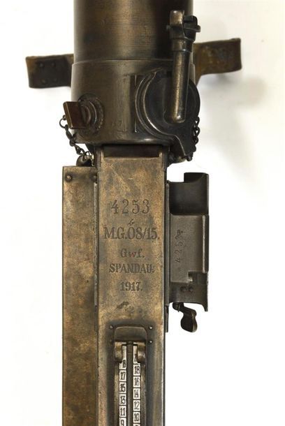 Allemagne, 1ère G.M. (1914-18).
Mitrailleuse...