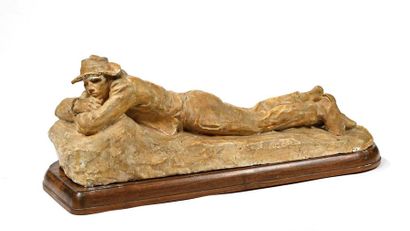 Émile Ernest NIVET (1871-1948).
Le berger...
