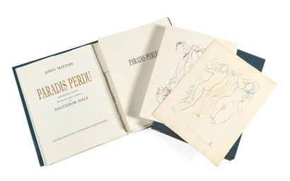 John MILTON illustré par 20 pointes sèches...