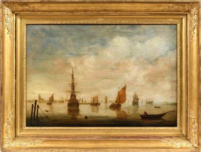 Ecole hollandaise vers 1640, entourage de...