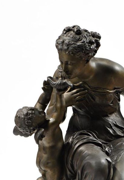 Mathurin MOREAU (1822-1912).
Galathée.
Importante...