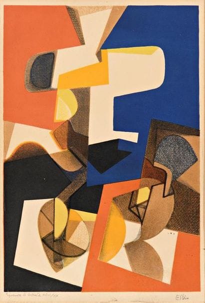 Maurice ESTEVE (1904-2001).
Sans titre.
Epreuve...