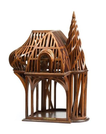 Chef d'oeuvre de compagnon charpentier en...