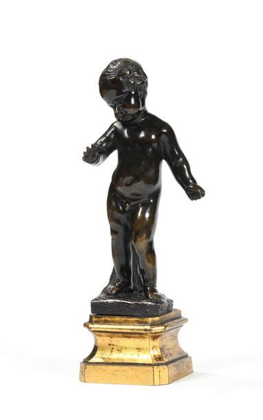 Ecole française XIXe.
Putto.
Sculpture en...