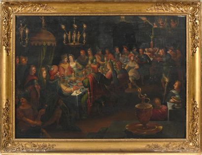 Ecole flamande, vers 1620 entourage de Louis...