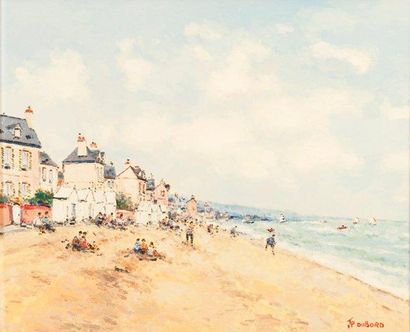 DUBORD Jean-Pierre
Côte normande, plage d'Houlgate...