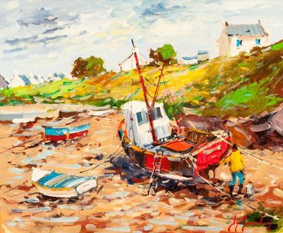LEGENDRE Guy
Ile d'Ouessant, Bretagne Huile...
