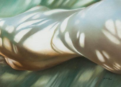 LECLERCQ Michel
Torsade pastel sec sur papier...
